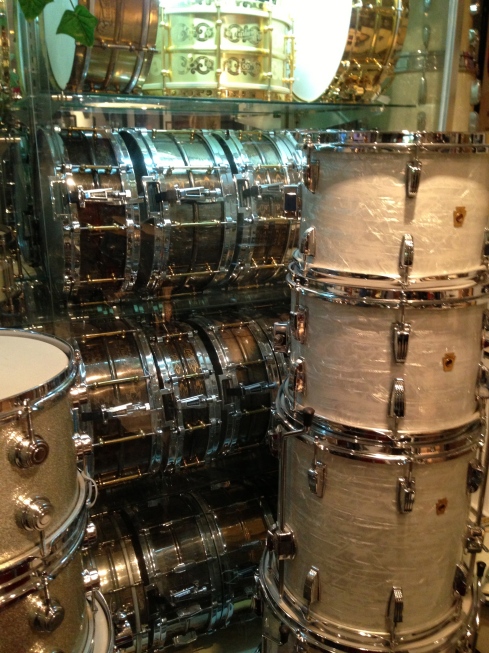 A collection of old Black Beauty snares... etched and engraved models, nickel-plated models, etc.